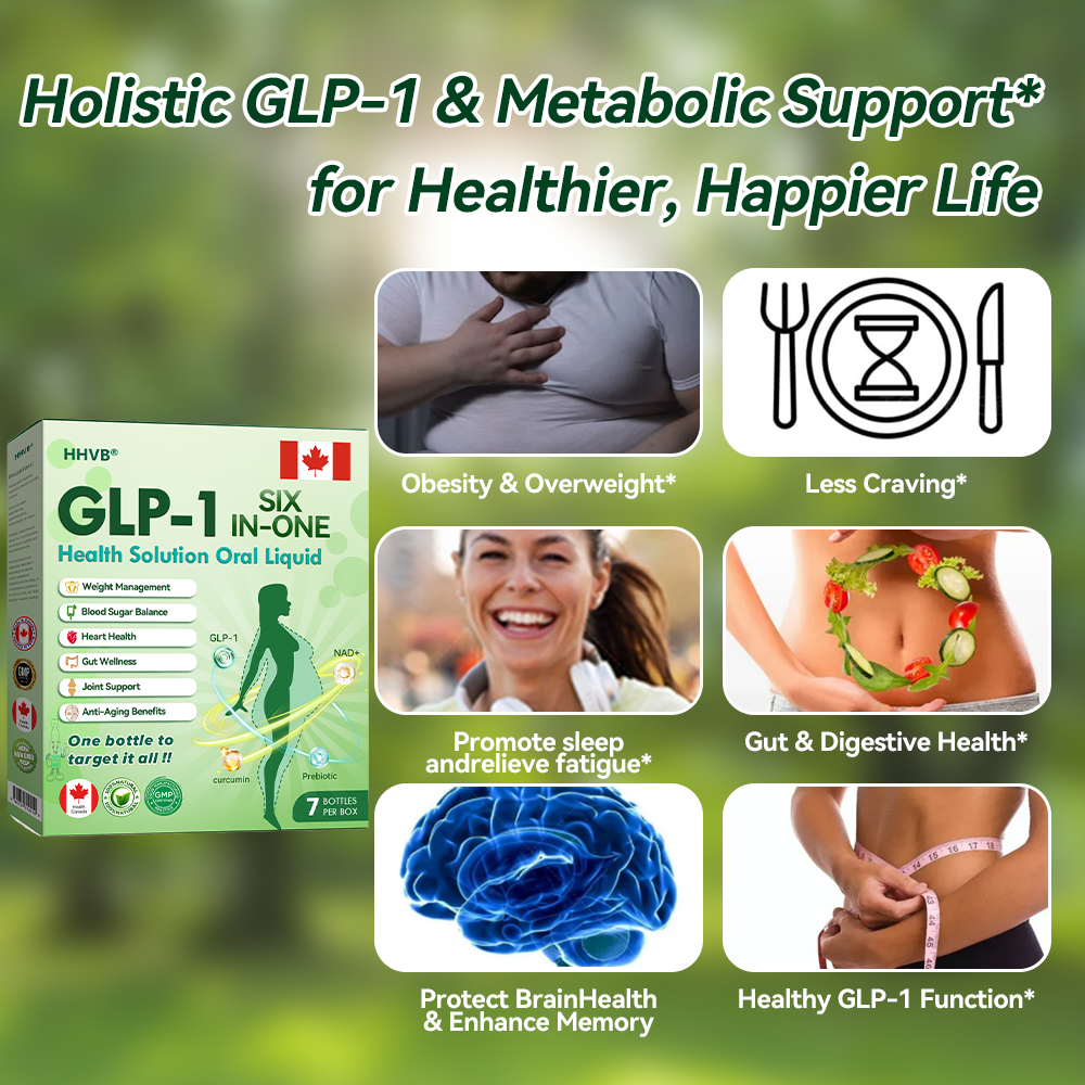 ๐ฅ Only 10 boxes left! Get an extra 30% off! HHVBยฎ GLP-1 Six-in-One Oral Liquid is doctor-tested and proven safe โ just 4 to 6 boxes help support weight, blood sugar, digestion, and energy with lasting results!